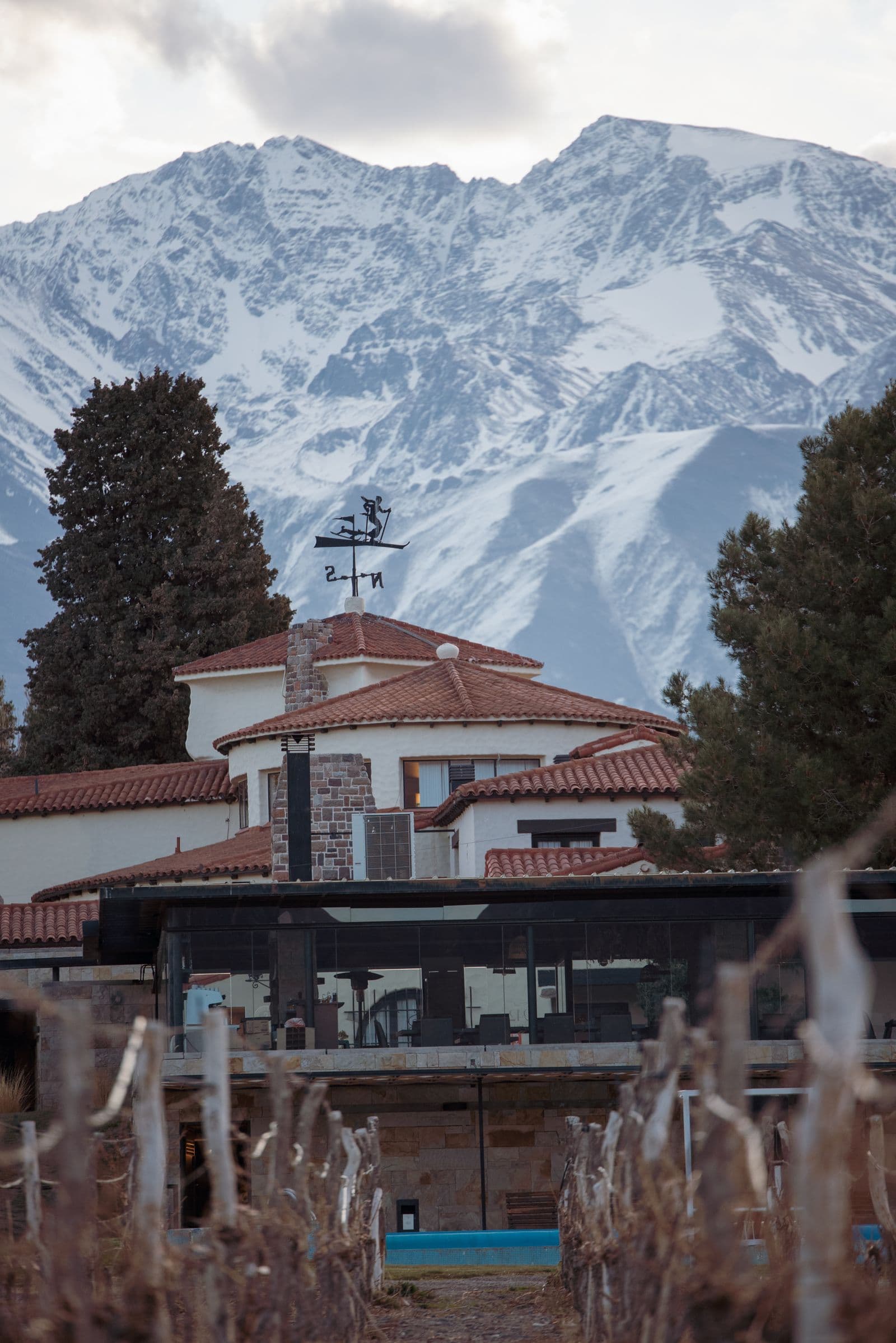 Casa entre viñedos en Mendoza